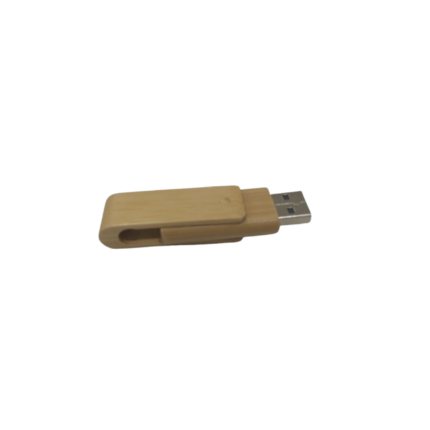 Swivel Eco Bamboo Flash Disk
